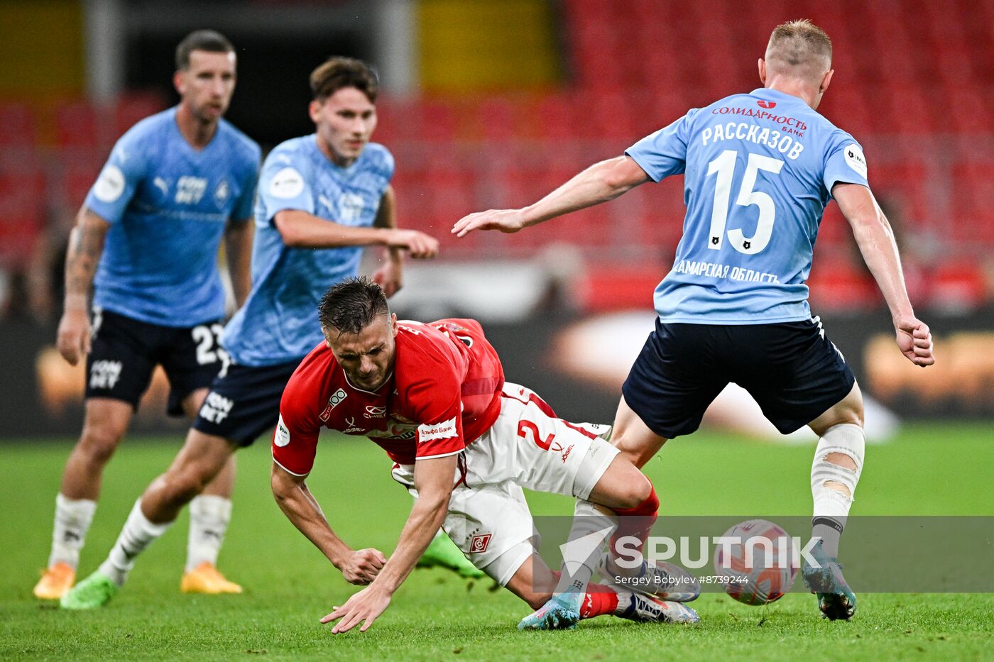 Russia Soccer Premier-League Spartak - Krylia Sovetov