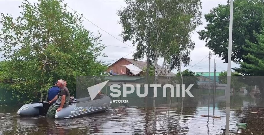 Russia Far East Dam Breach