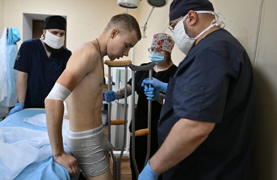 Russia Ukraine Military Operation Medical Treatment