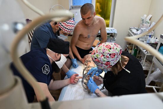 Russia Ukraine Military Operation Medical Treatment