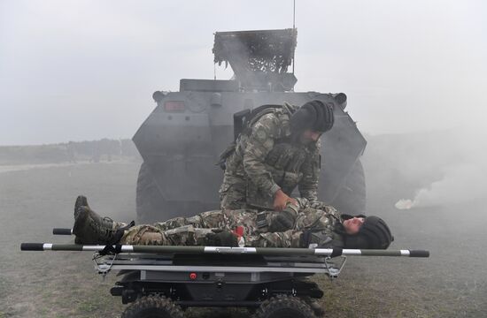 Russia Military Schools Drills