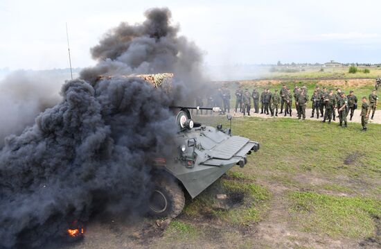 Russia Military Schools Drills