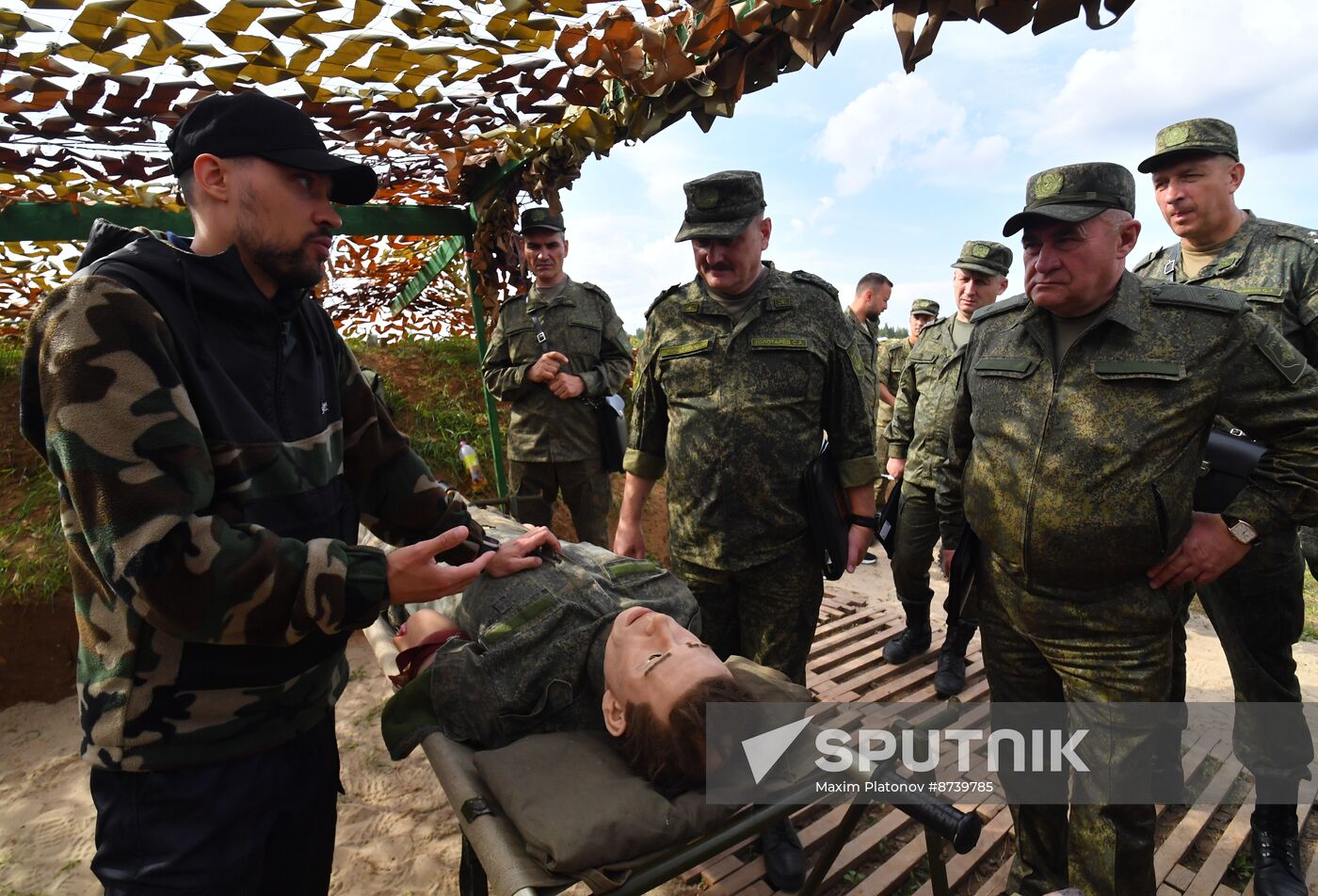 Russia Military Schools Drills