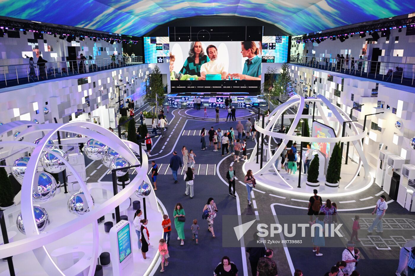 Russia Moscow 2030 Exhibition