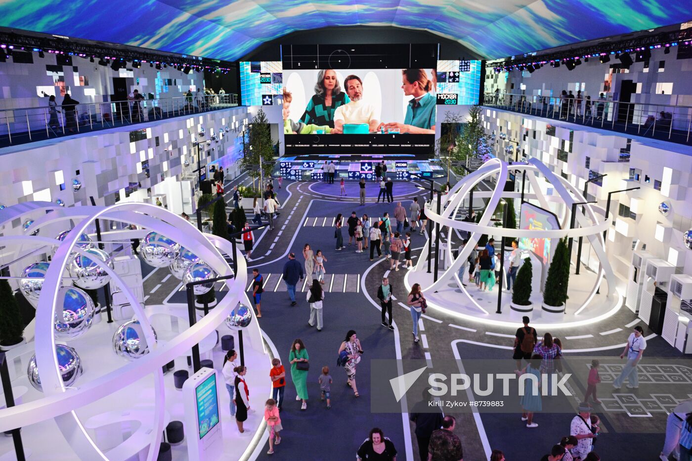 Russia Moscow 2030 Exhibition