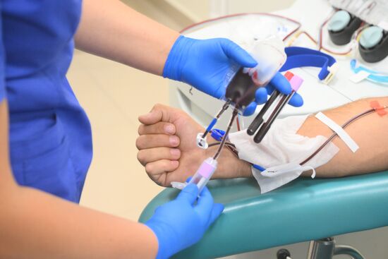 Russia Ukraine Kursk Attack Blood Donation