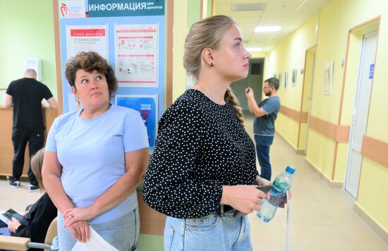 Russia Ukraine Kursk Attack Blood Donation