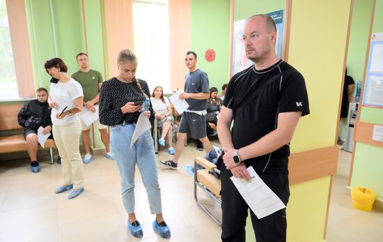 Russia Ukraine Kursk Attack Blood Donation
