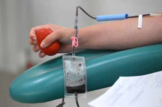 Russia Ukraine Kursk Attack Blood Donation