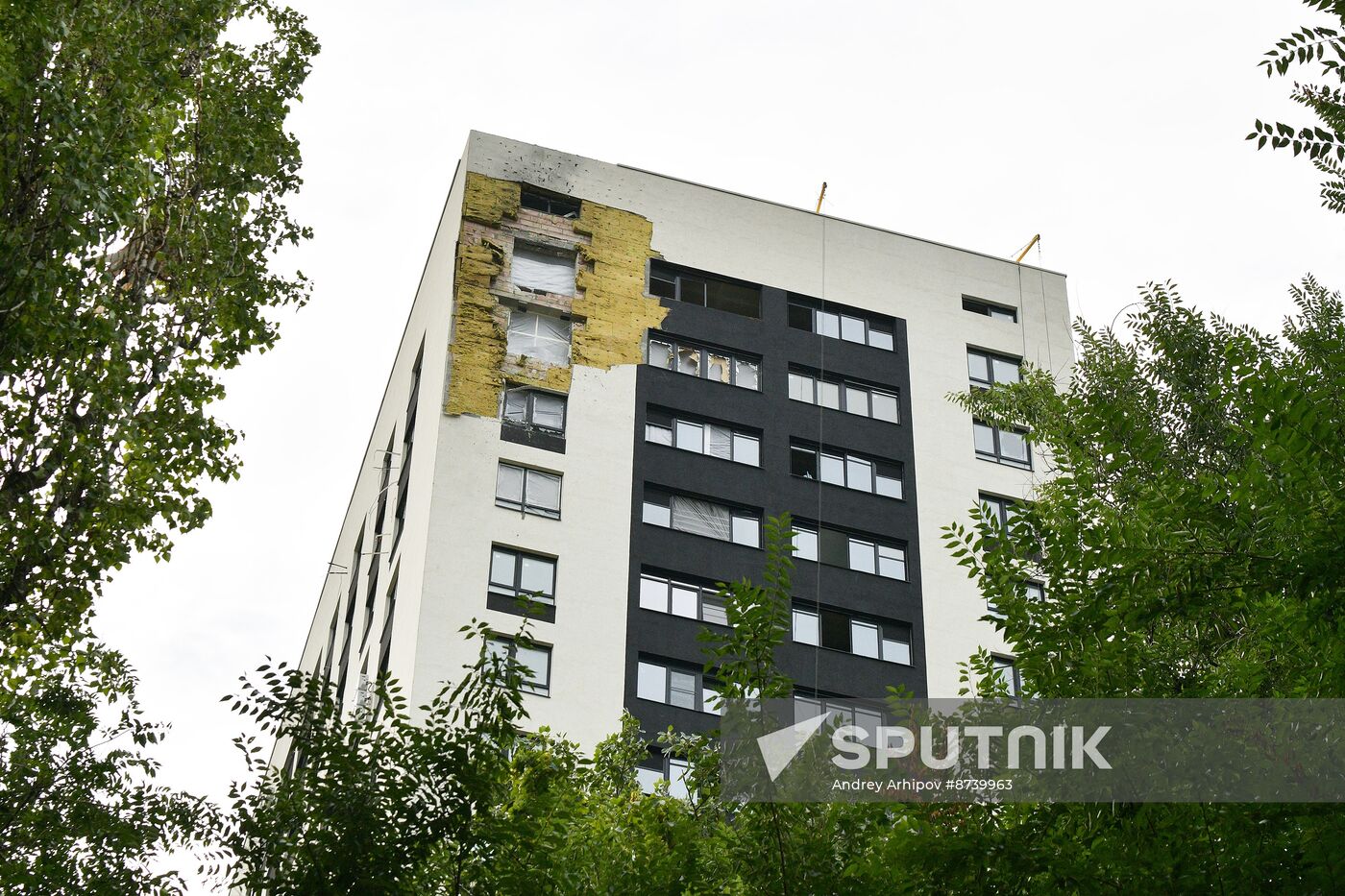 Russia Ukraine Drone Attack