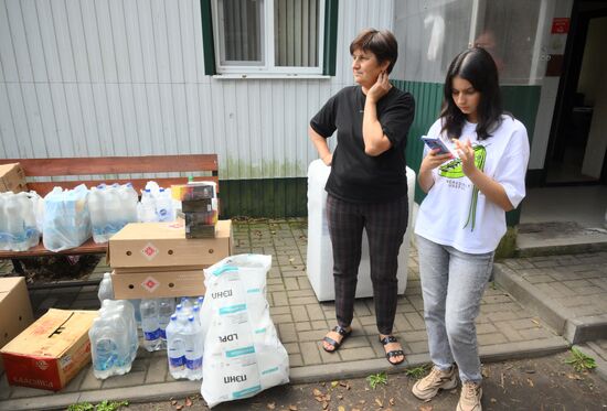 Russia Ukraine Kursk Attack Evacuees