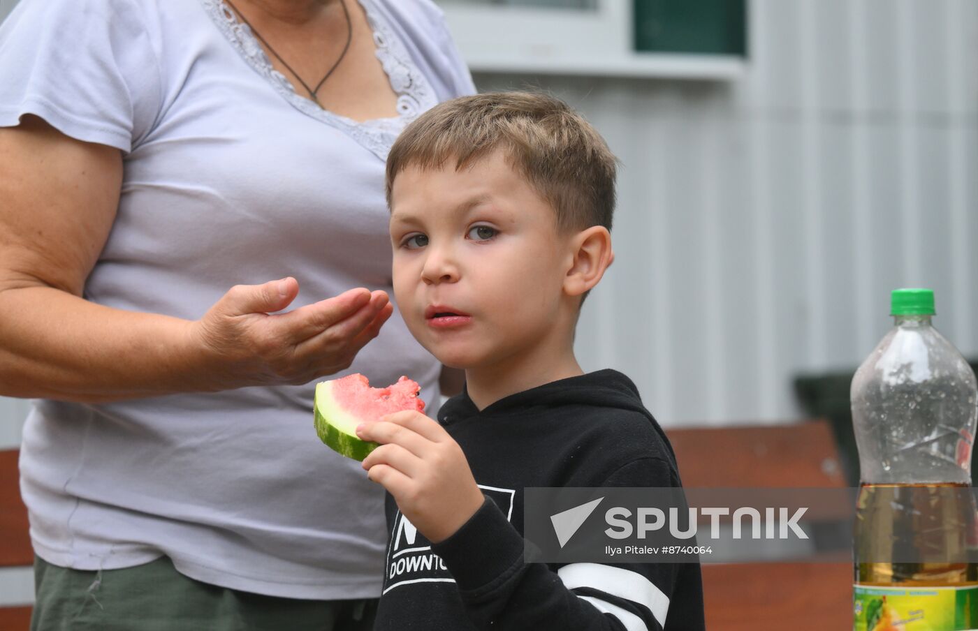 Russia Ukraine Kursk Attack Evacuees