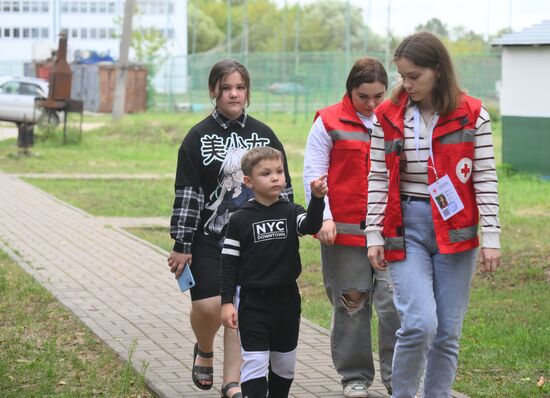 Russia Ukraine Kursk Attack Evacuees