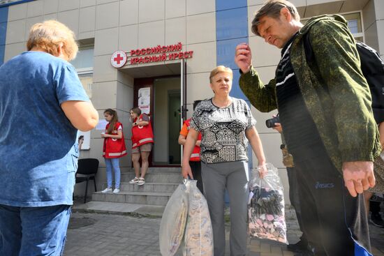 Russia Ukraine Kursk Attack Humanitarian Aid