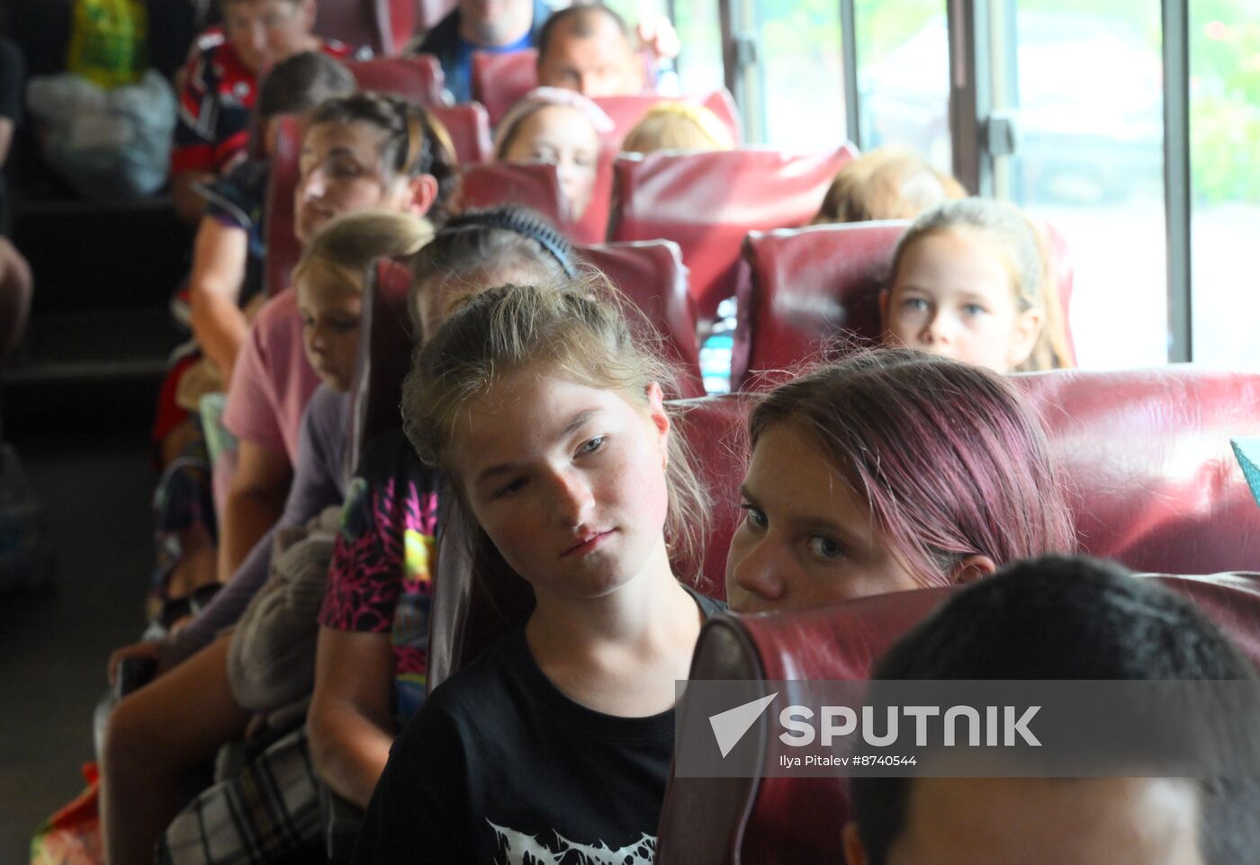 Russia Ukraine Kursk Attack Evacuees