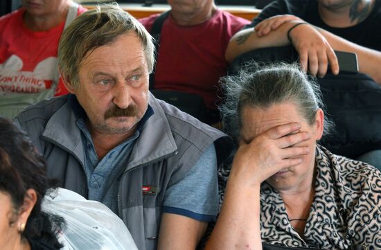 Russia Ukraine Kursk Attack Evacuees