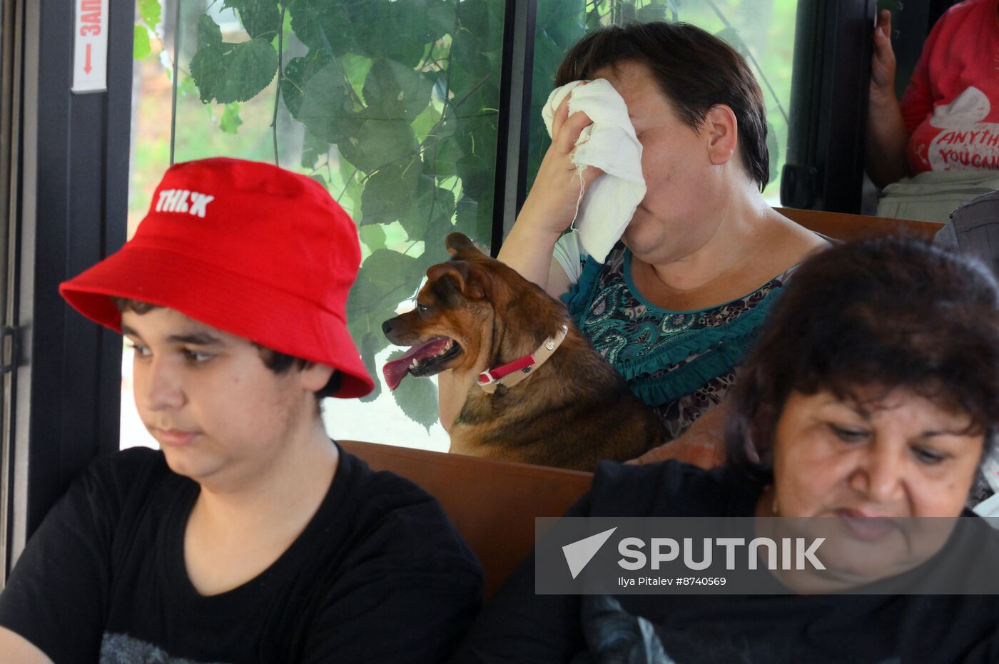 Russia Ukraine Kursk Attack Evacuees