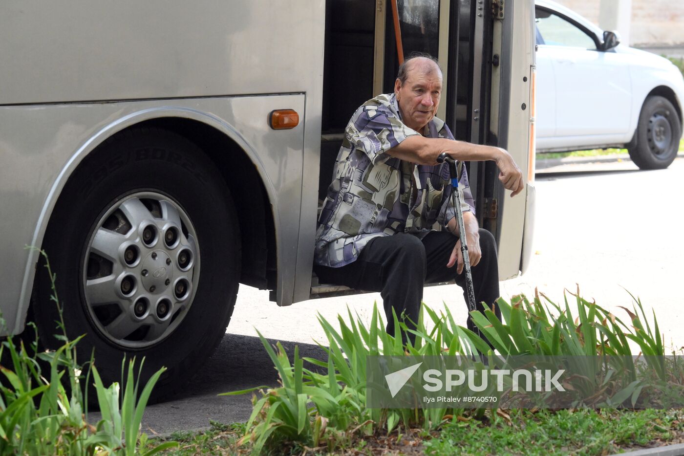 Russia Ukraine Kursk Attack Evacuees