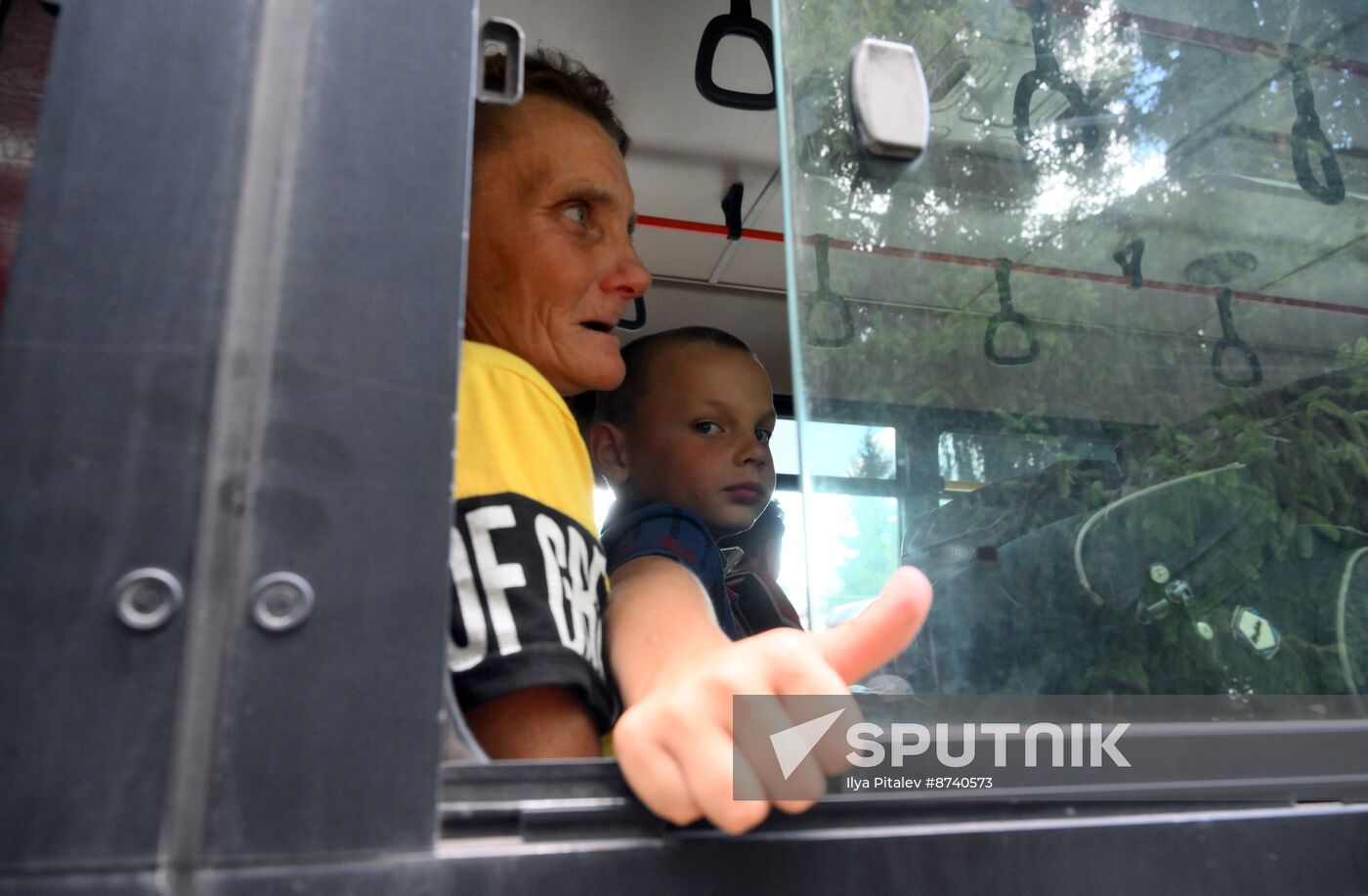 Russia Ukraine Kursk Attack Evacuees