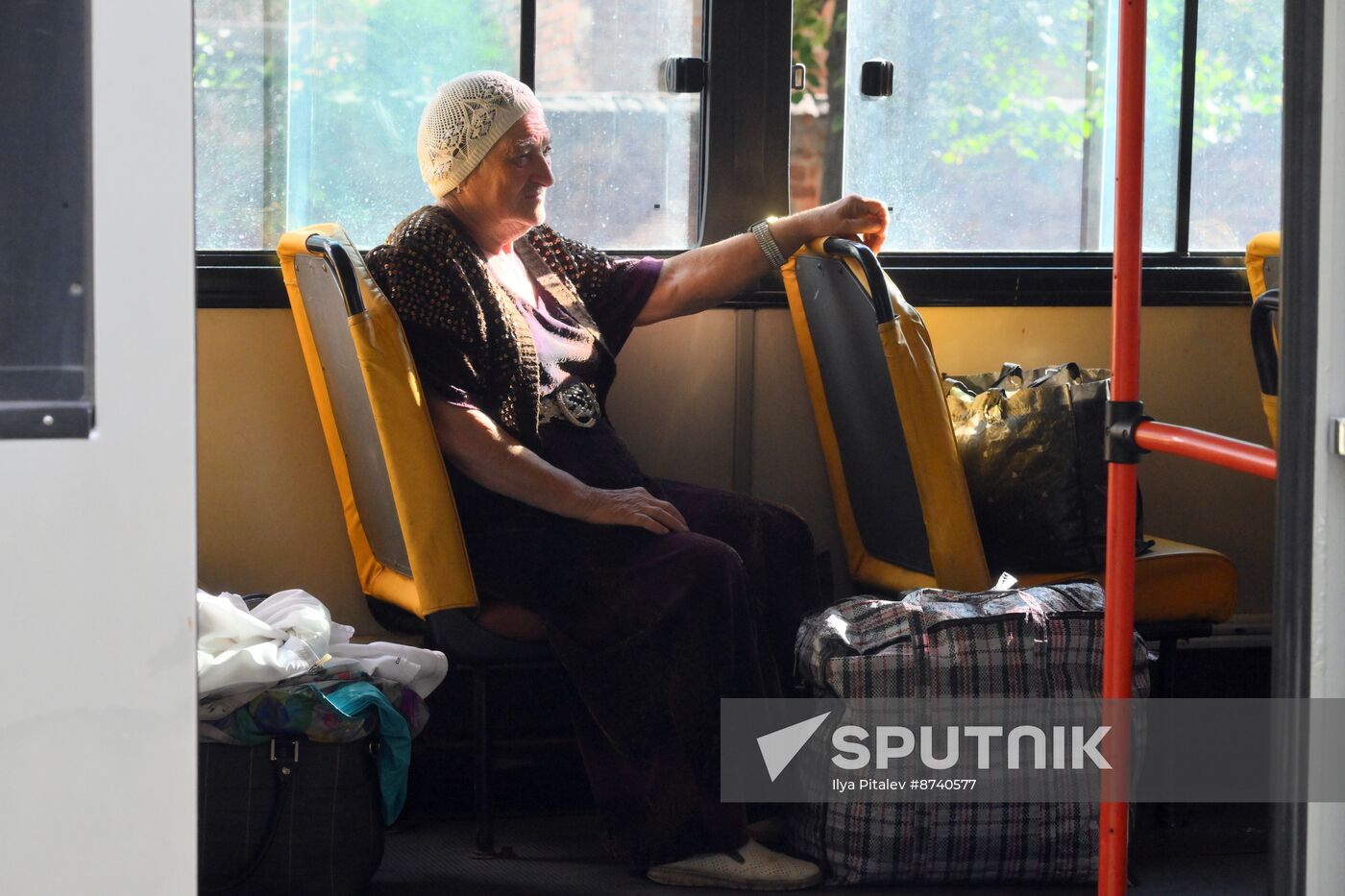 Russia Ukraine Kursk Attack Evacuees