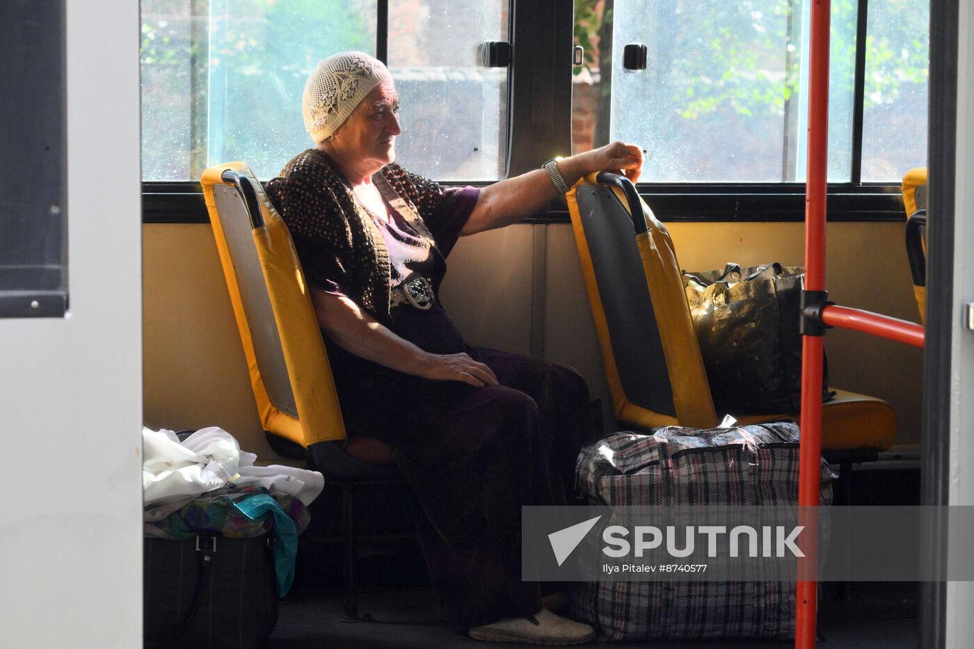 Russia Ukraine Kursk Attack Evacuees