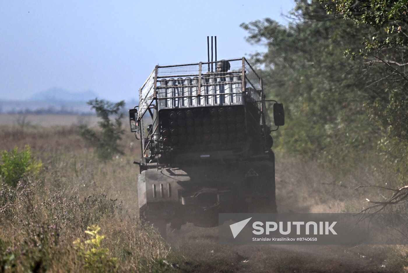 Russia Ukraine Military Operation Artillery Units