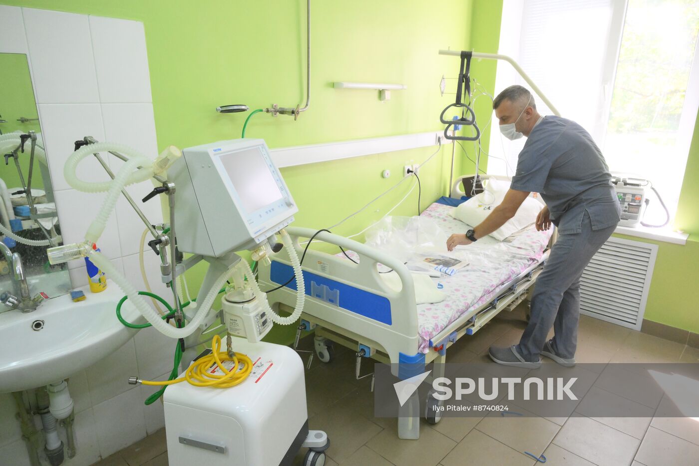 Russia Ukraine Kursk Attack Mobile Hospital