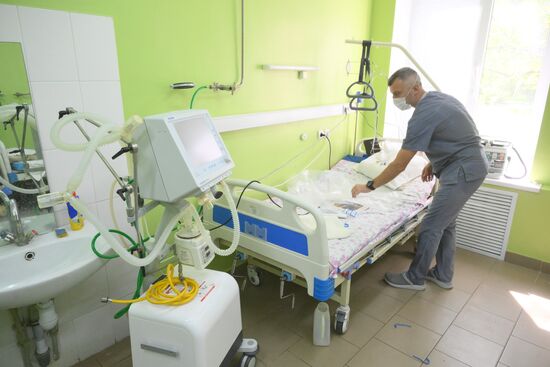 Russia Ukraine Kursk Attack Mobile Hospital