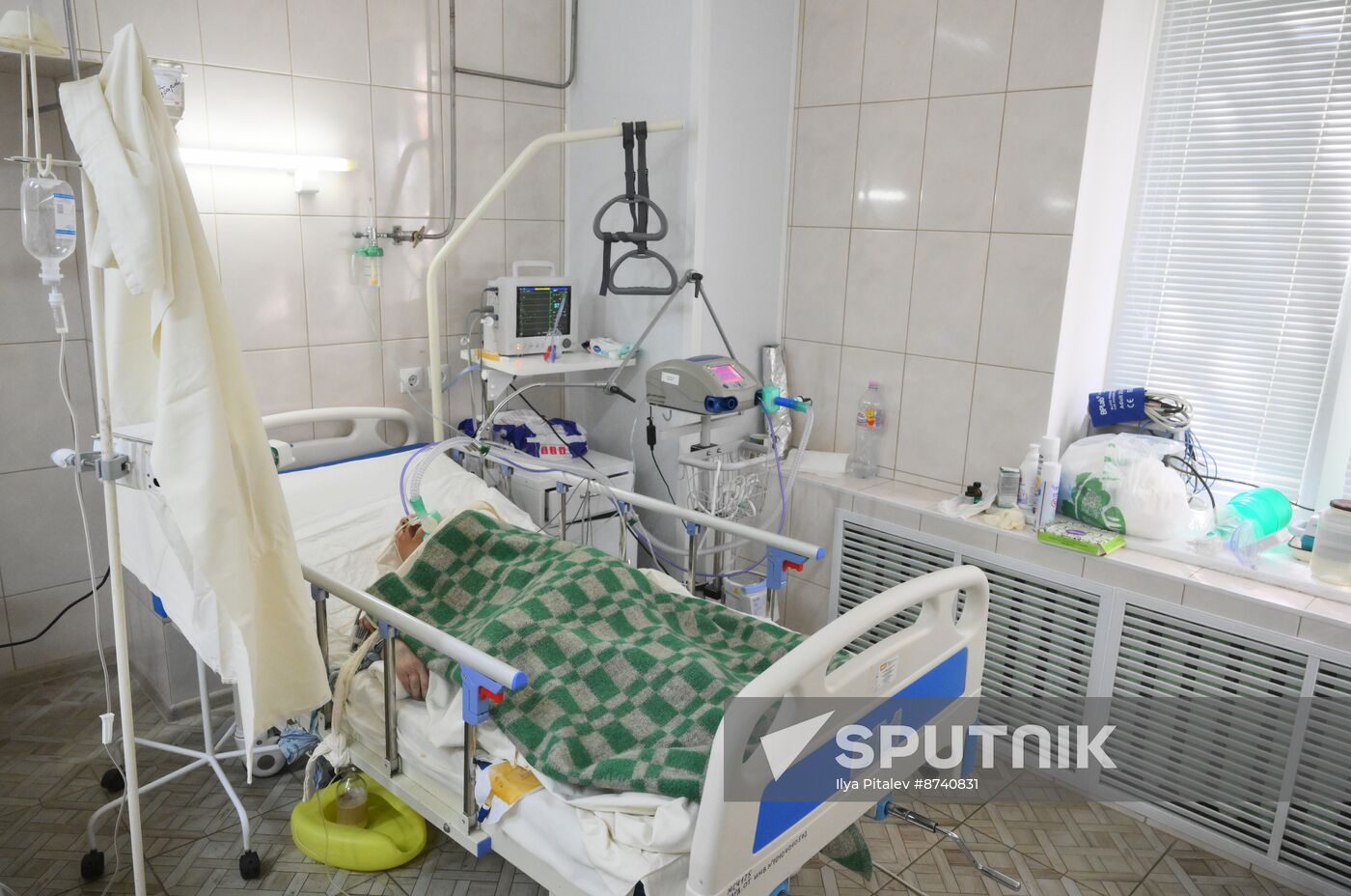 Russia Ukraine Kursk Attack Mobile Hospital