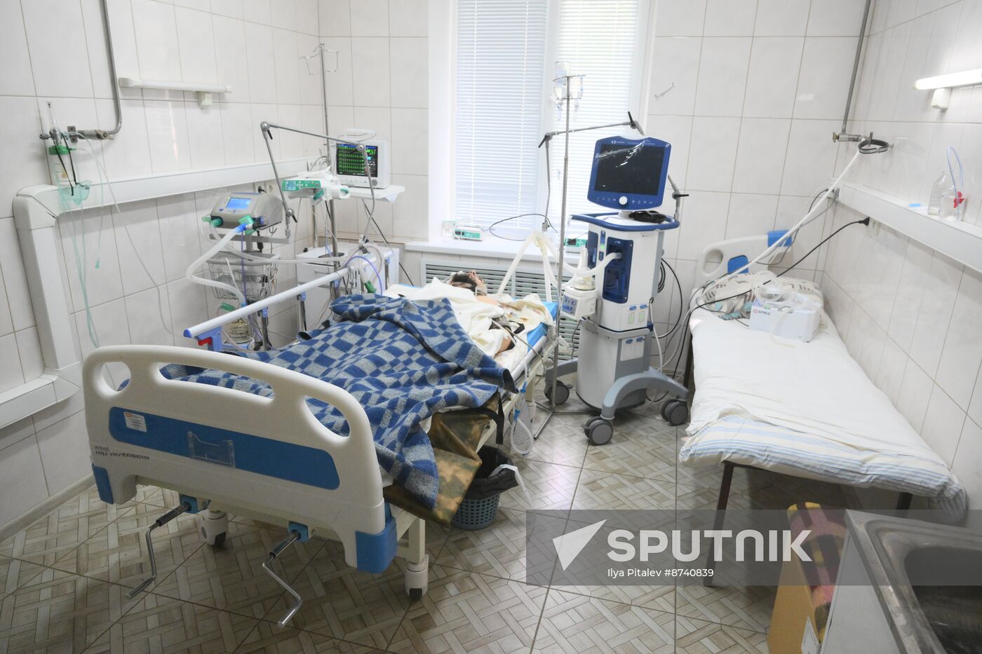 Russia Ukraine Kursk Attack Mobile Hospital