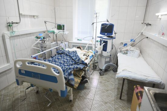 Russia Ukraine Kursk Attack Mobile Hospital