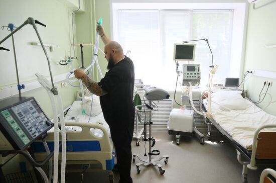 Russia Ukraine Kursk Attack Mobile Hospital