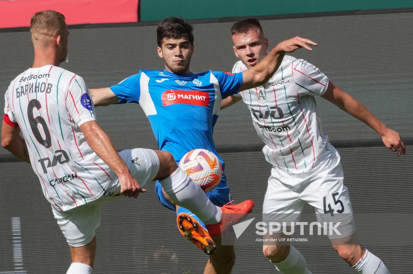 Russia Soccer Premier-League Lokomotiv - Dynamo Mkh