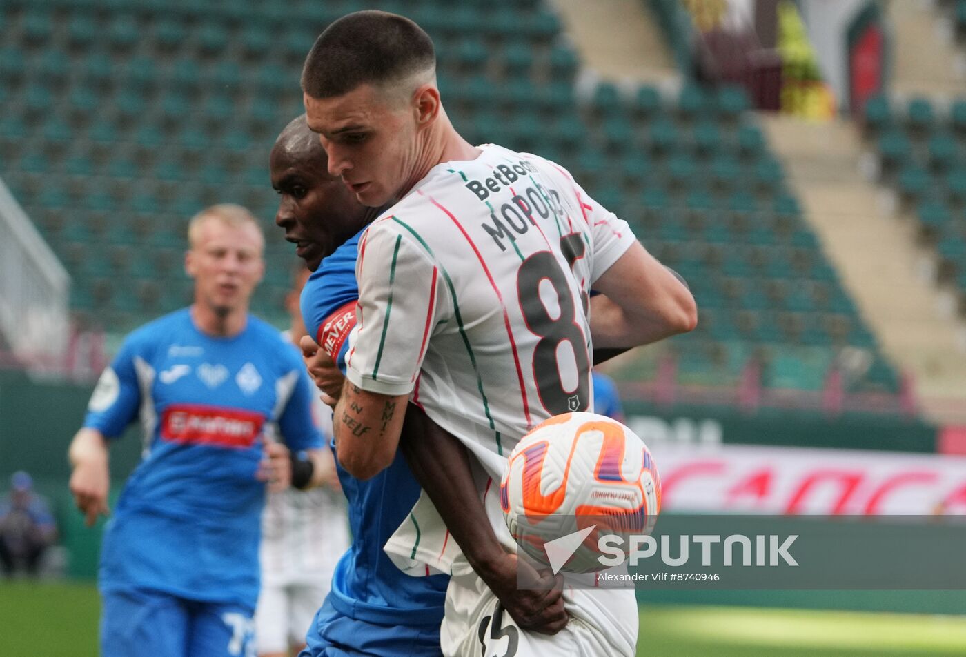 Russia Soccer Premier-League Lokomotiv - Dynamo Mkh