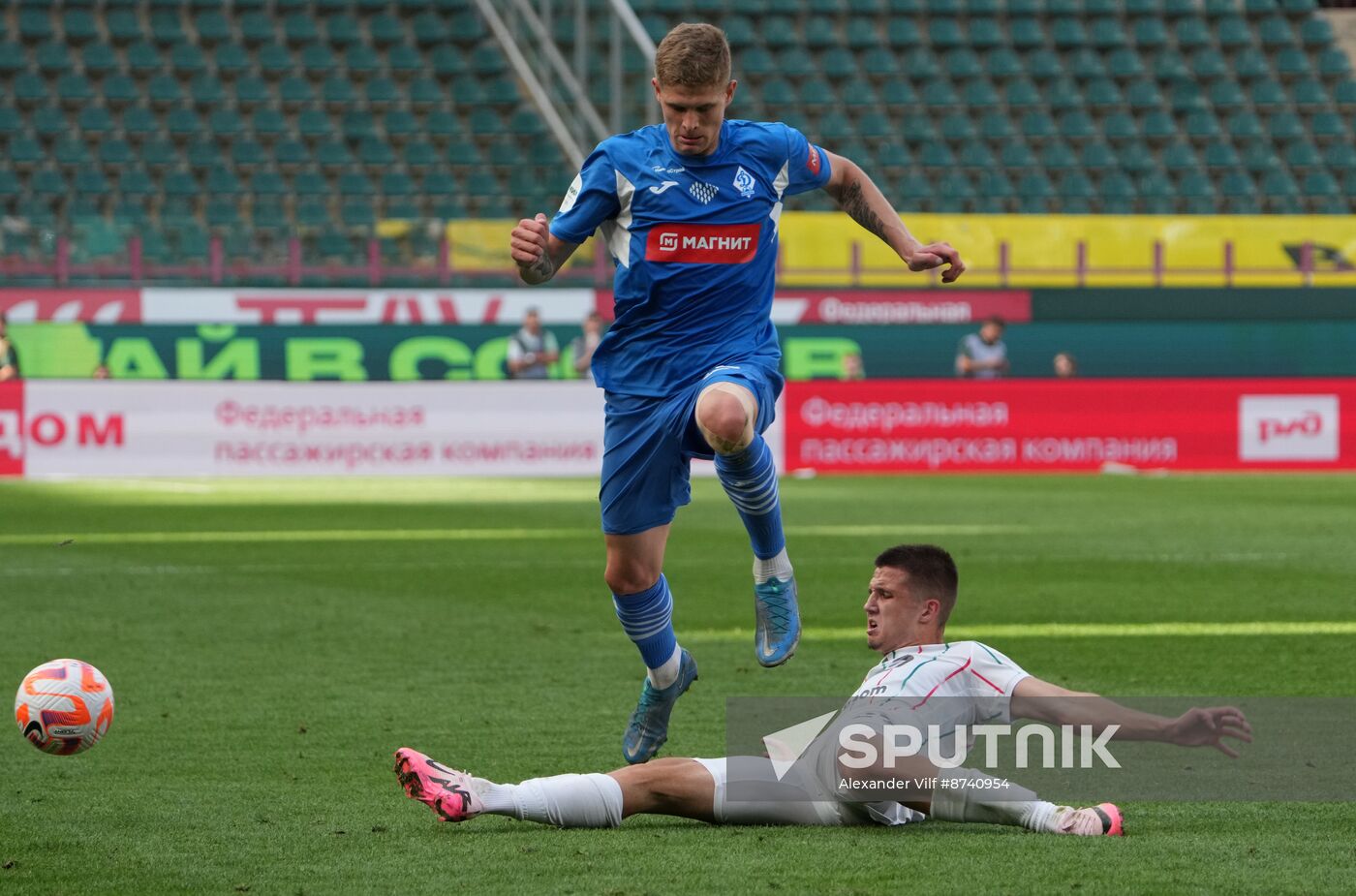 Russia Soccer Premier-League Lokomotiv - Dynamo Mkh