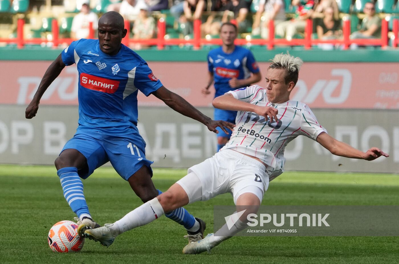 Russia Soccer Premier-League Lokomotiv - Dynamo Mkh