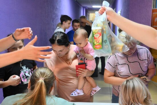 Russia Ukraine Kursk Attack Humanitarian Aid