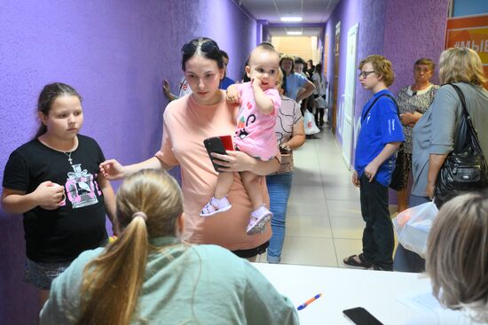 Russia Ukraine Kursk Attack Humanitarian Aid