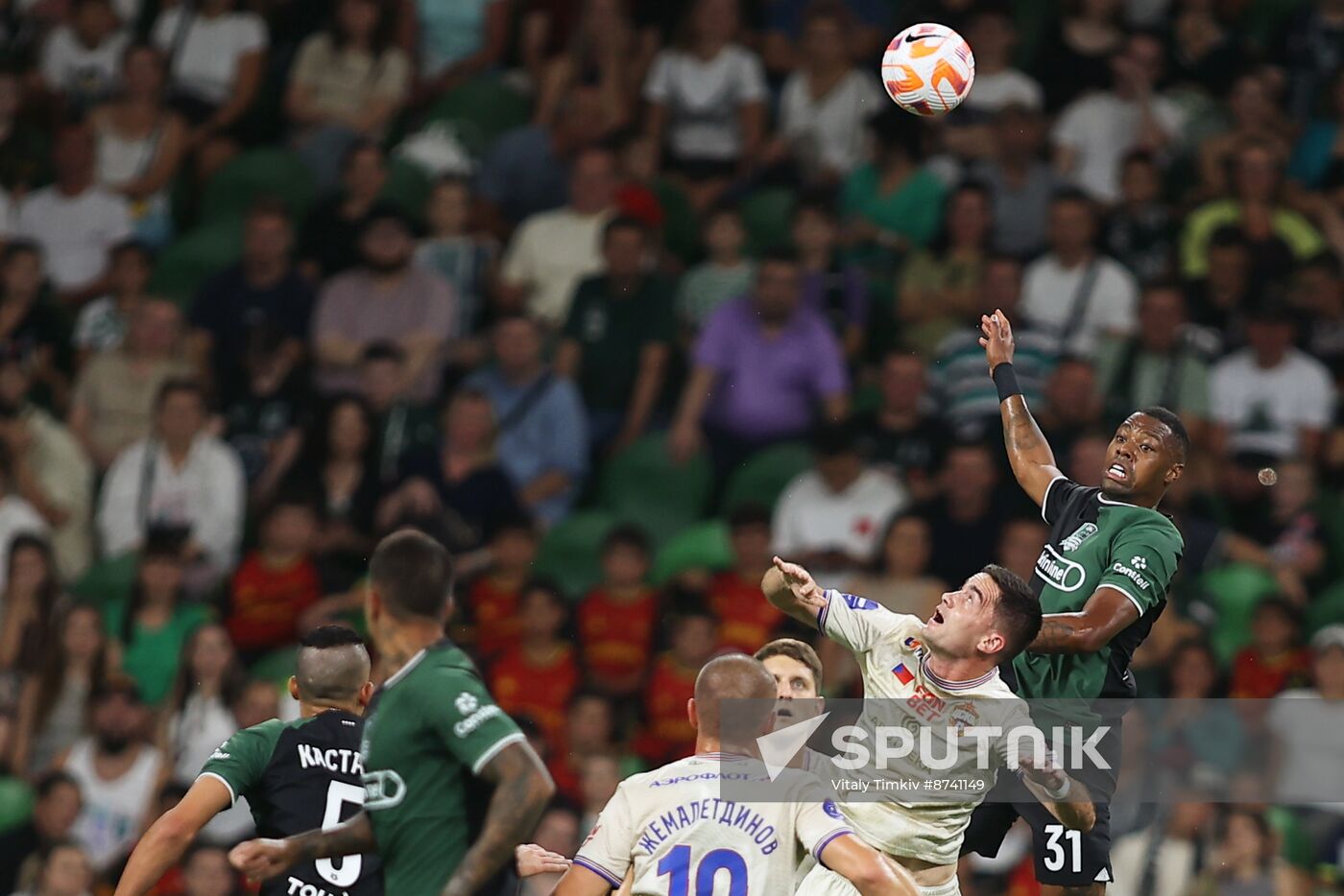 Russia Soccer Premier-League Krasnodar - CSKA