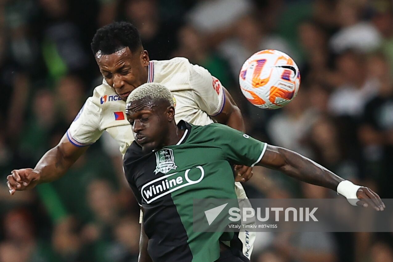 Russia Soccer Premier-League Krasnodar - CSKA