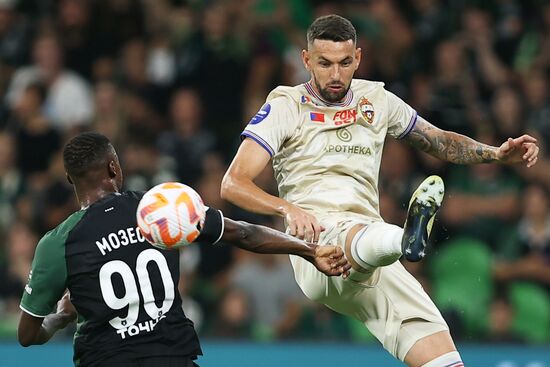 Russia Soccer Premier-League Krasnodar - CSKA