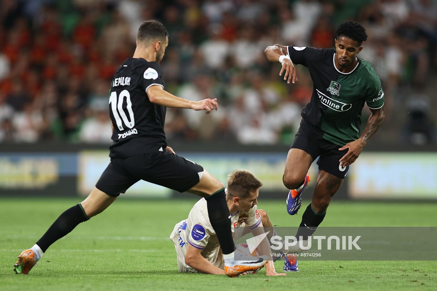 Russia Soccer Premier-League Krasnodar - CSKA