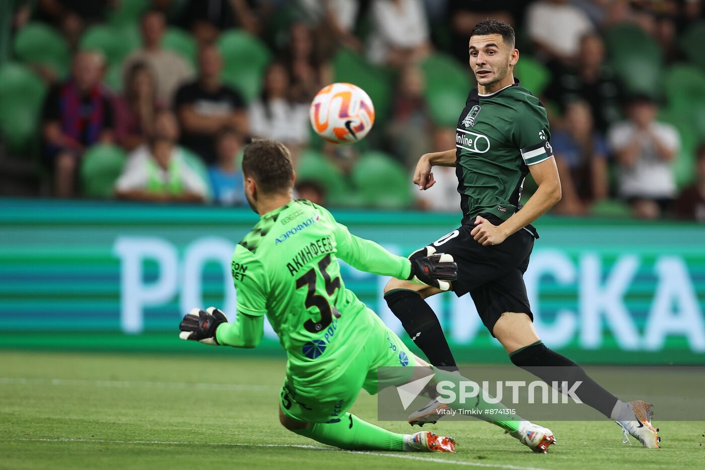 Russia Soccer Premier-League Krasnodar - CSKA