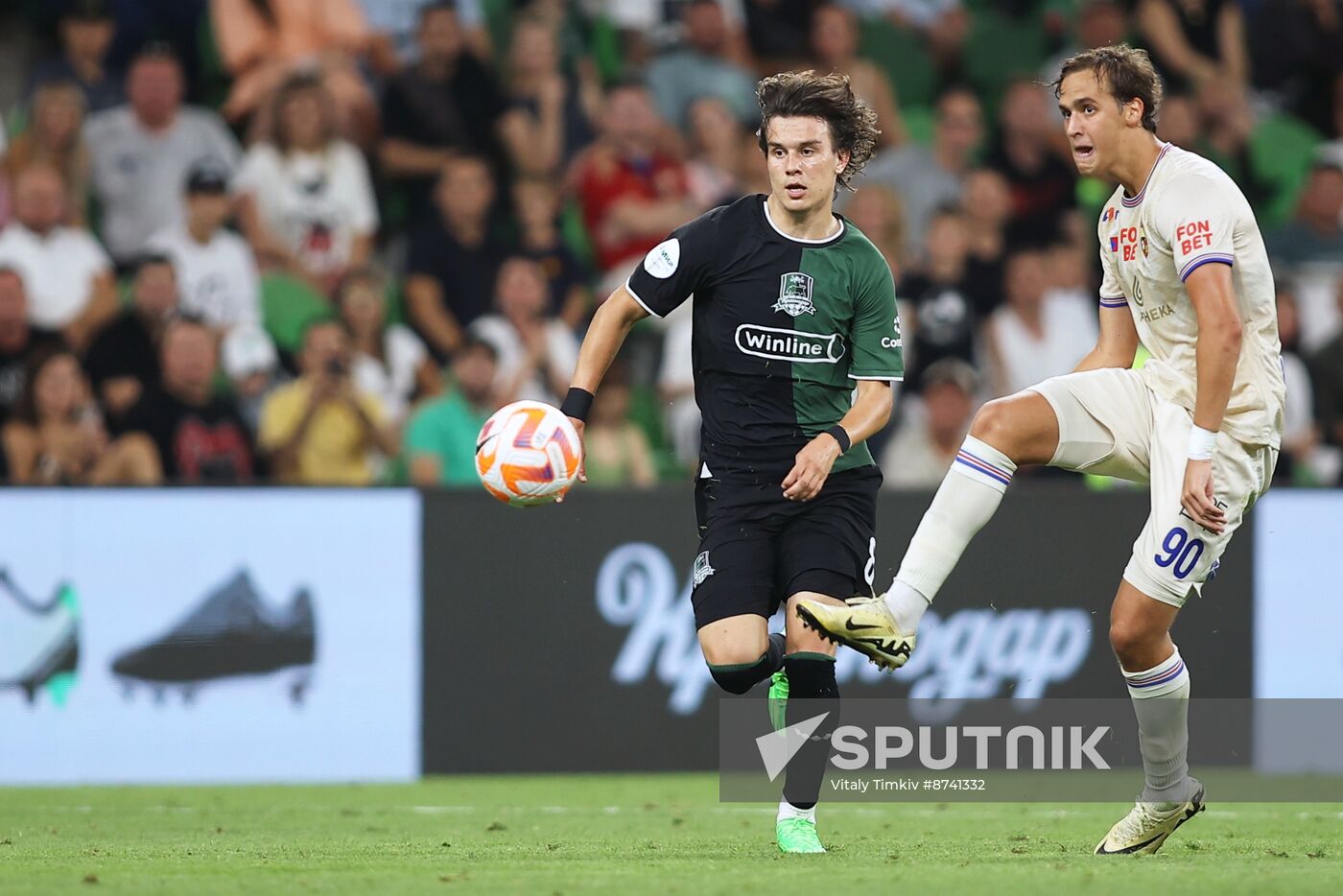 Russia Soccer Premier-League Krasnodar - CSKA