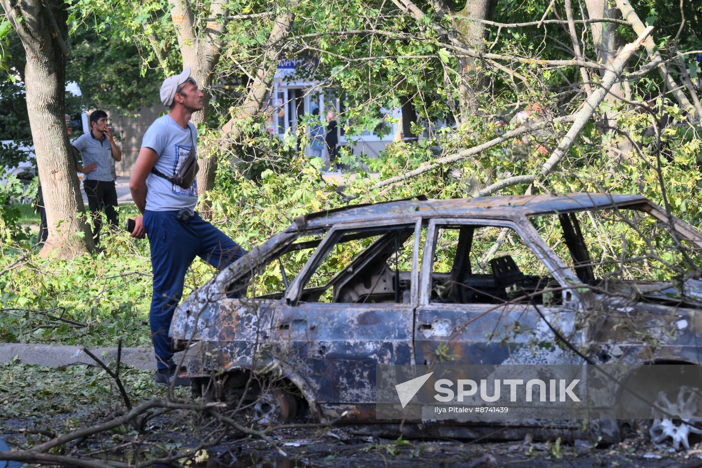 Russia Ukraine Kursk Shelling