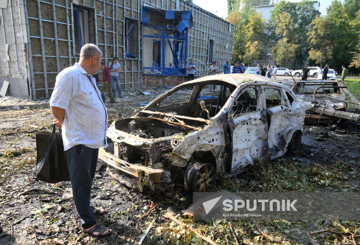 Russia Ukraine Kursk Shelling