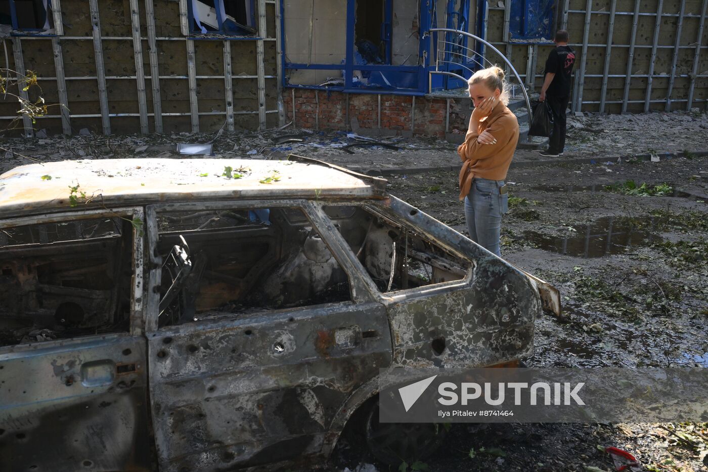 Russia Ukraine Kursk Shelling