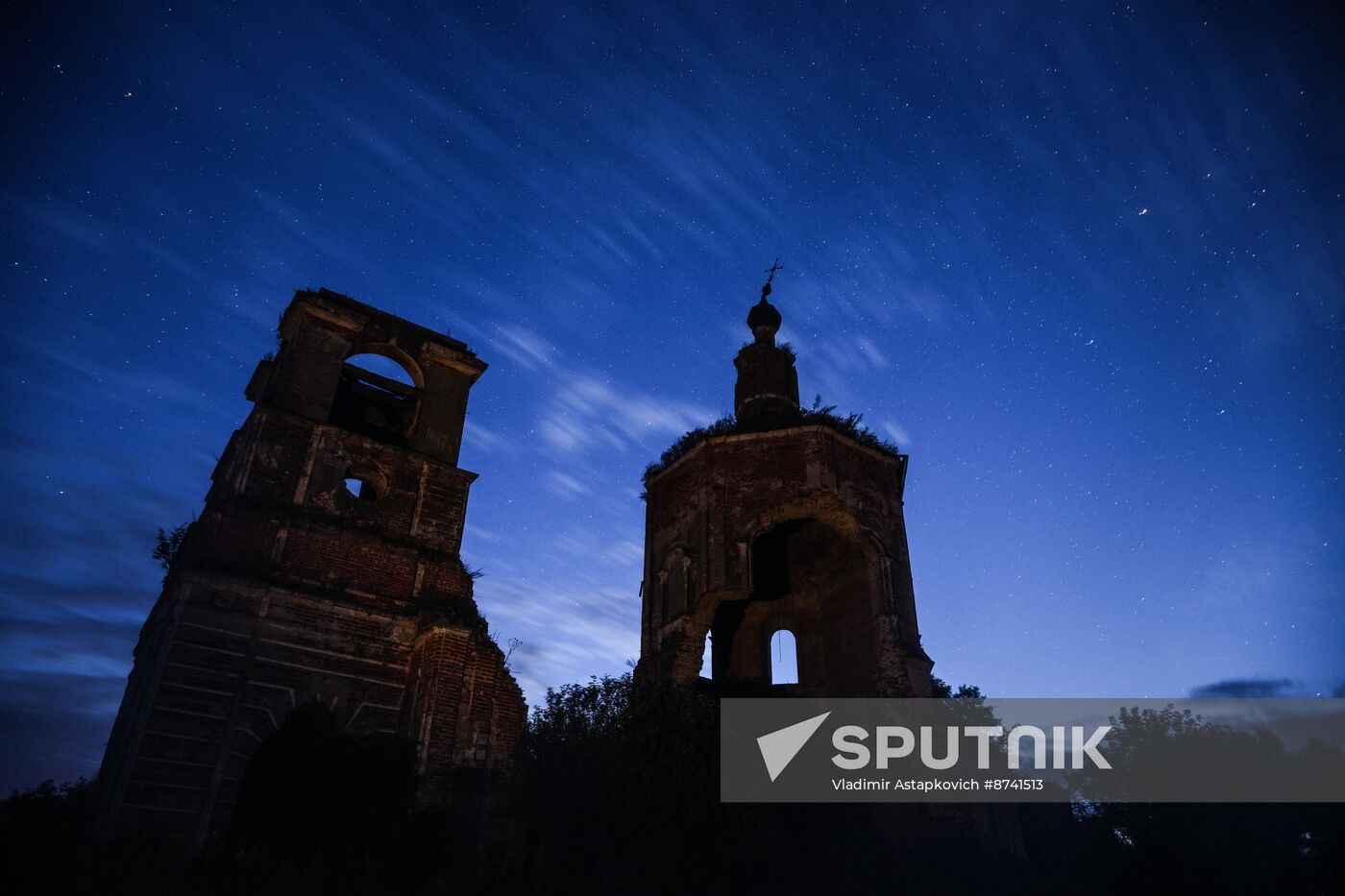 Russia Perseid Meteor Shower