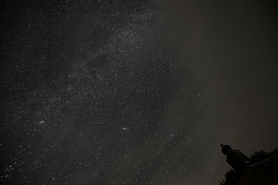 Russia Perseid Meteor Shower