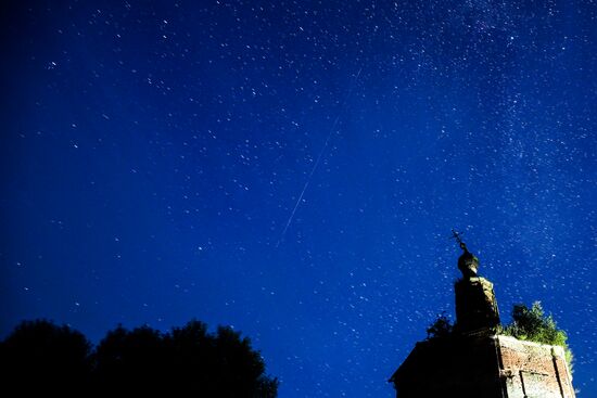 Russia Perseid Meteor Shower